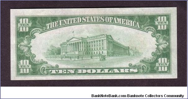 Banknote from USA year 1928