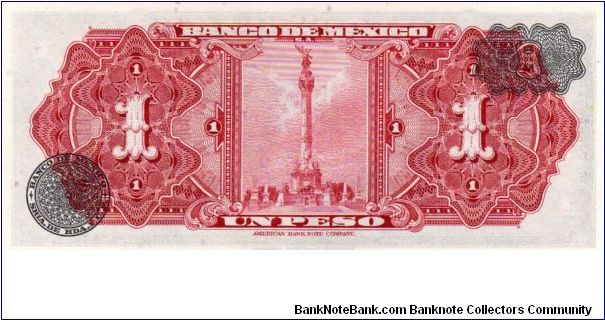 Banknote from Mexico year 1969