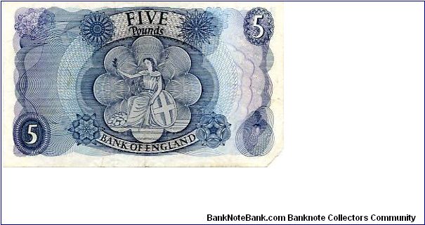 Banknote from United Kingdom year 1963