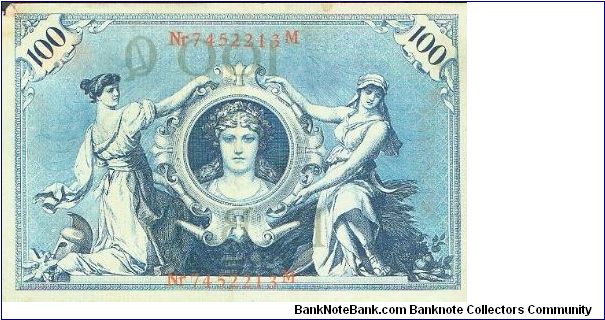 Banknote from Germany year 1908