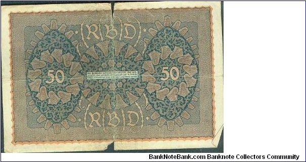 Banknote from Germany year 1919