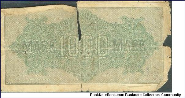 Banknote from Germany year 1922