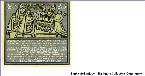 Banknote from Germany year 1921