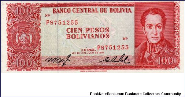 Denominacion: 100 Pesos Banknote