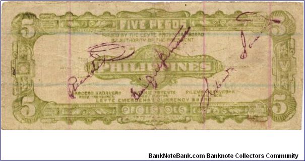 Banknote from Philippines year 1943