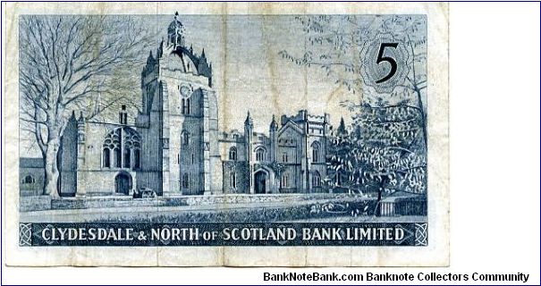 Banknote from Scotland year 1962