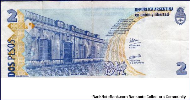 Banknote from Argentina year 1997