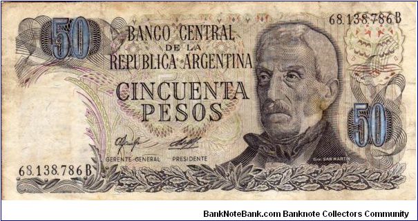 Denominacion: 50 Pesos Banknote