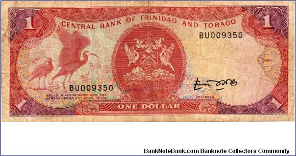 Denominacion: 1 Dollar Banknote