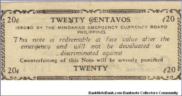 Banknote from Philippines year 1944