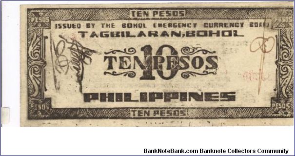 Banknote from Philippines year 1942