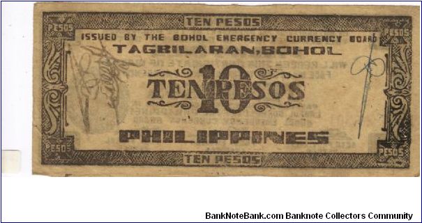 Banknote from Philippines year 1942