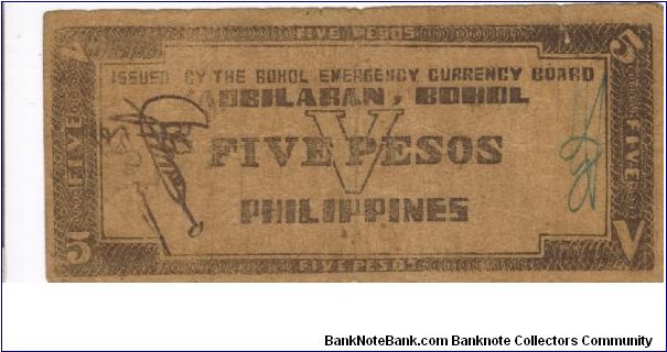 Banknote from Philippines year 1942