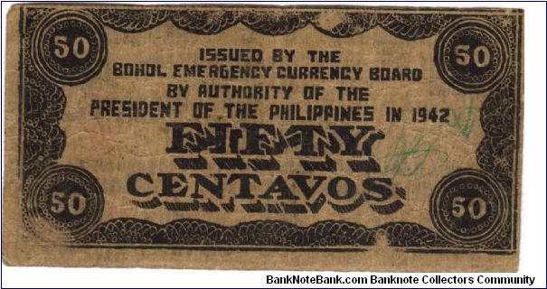 Banknote from Philippines year 1942