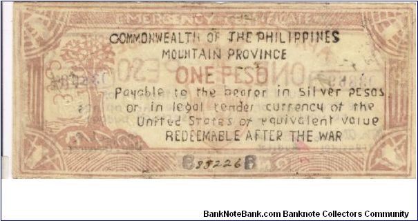 Banknote from Philippines year 1942