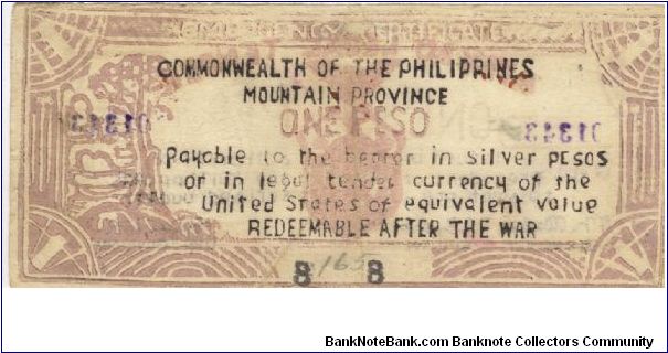 Banknote from Philippines year 1942