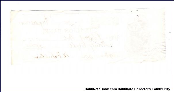 Banknote from USA year 1859