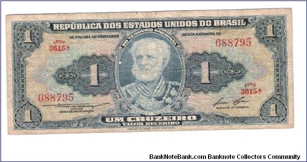 UM-Cruzerio
Series
3615A

American Bank Note Company Banknote