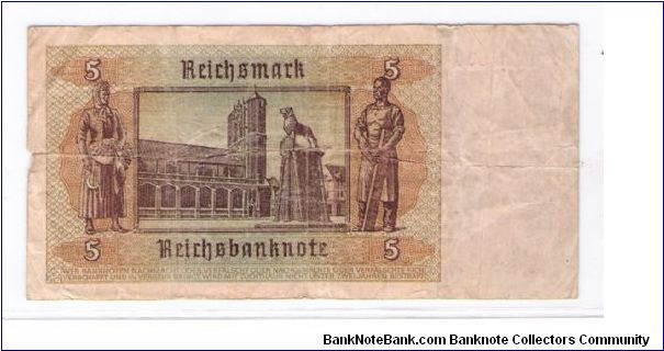 Banknote from Germany year 1942