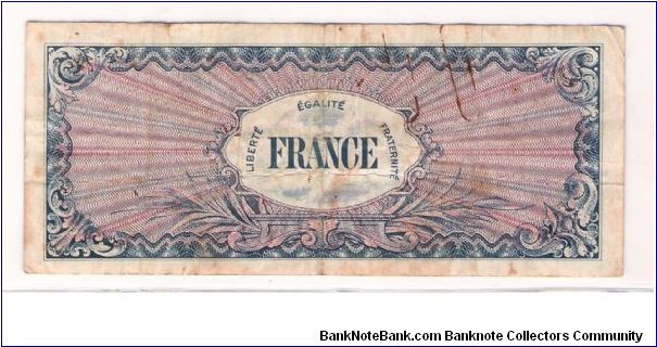 Banknote from France year 1944