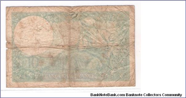 Banknote from France year 1939