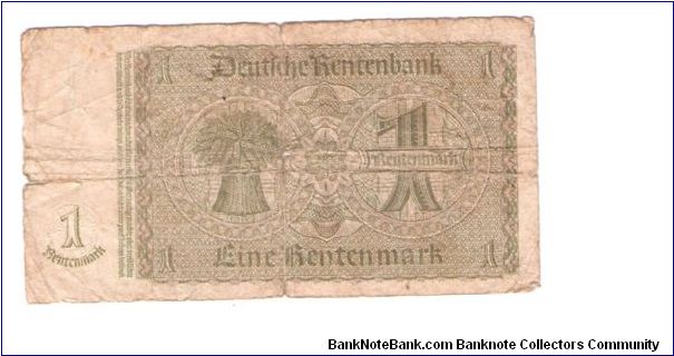 Banknote from Germany year 1937