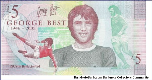 George Best (Nota Comemorativa) Banknote