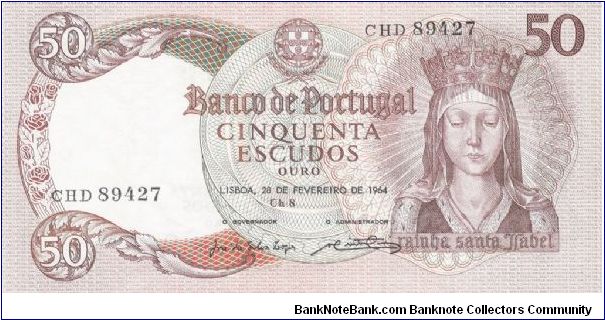 Rainha Santa Isabel Banknote