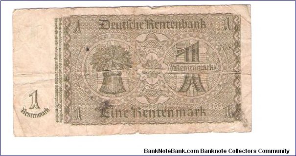 Banknote from Germany year 1937