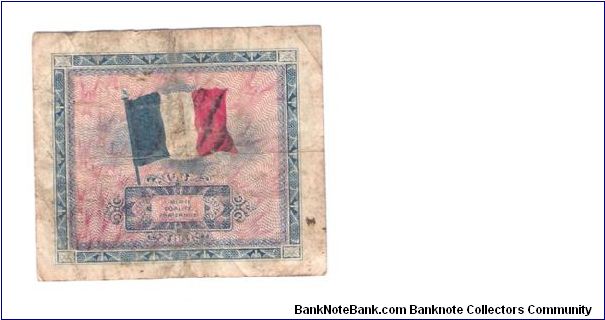 Banknote from France year 1944