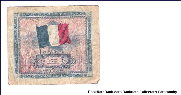 Banknote from France year 1944