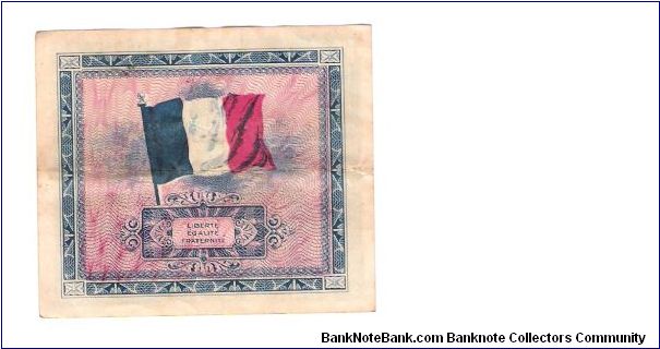 Banknote from France year 1944