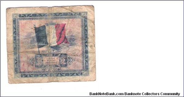 Banknote from France year 1944