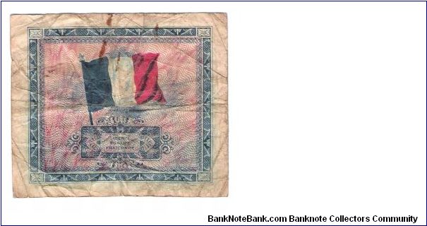 Banknote from France year 1944