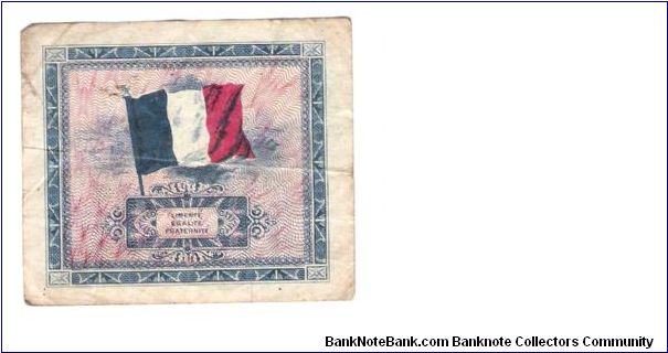 Banknote from France year 1944