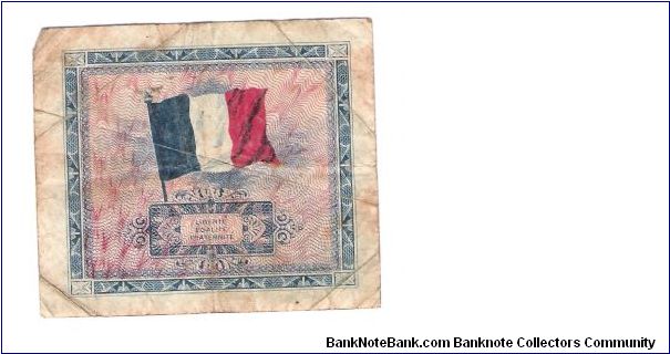 Banknote from France year 1944