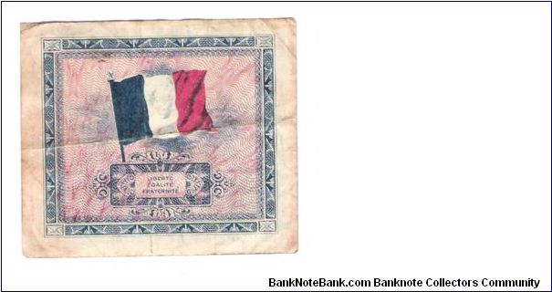 Banknote from France year 1944