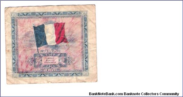 Banknote from France year 1944