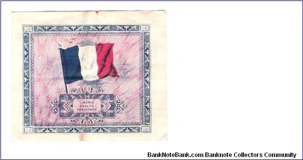 Banknote from France year 1944