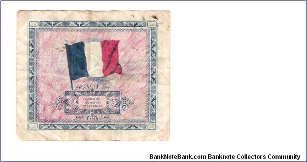 Banknote from France year 1944