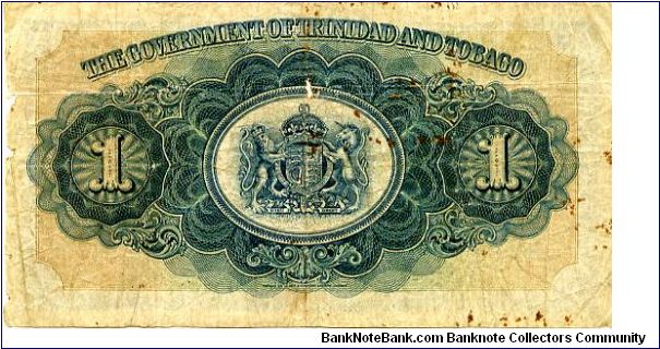 Banknote from Trinidad and Tobago year 1943