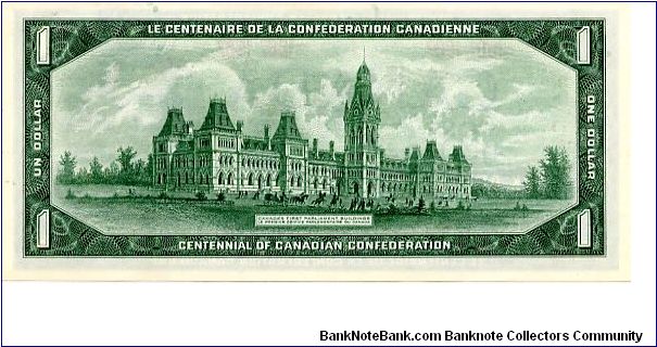 Banknote from Canada year 1967