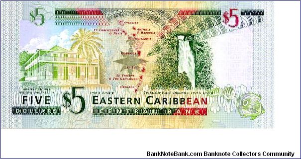 Banknote from Saint Vincent year 2003