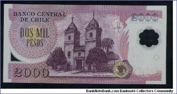 Banknote from Chile year 2007