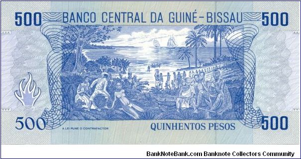 Banknote from Guinea-Bissau year 1990