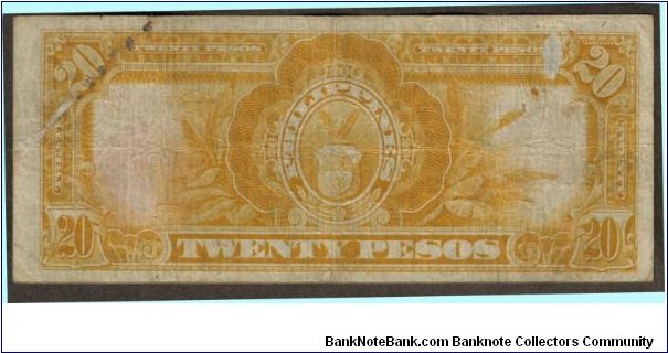 Banknote from Philippines year 1936