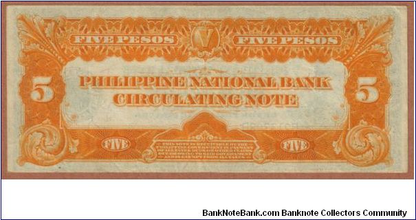 Banknote from Philippines year 1921