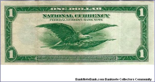Banknote from USA year 1918