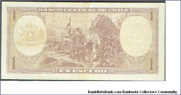 Banknote from Chile year 1965