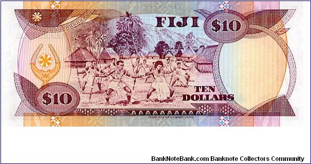 Banknote from Fiji year 1992